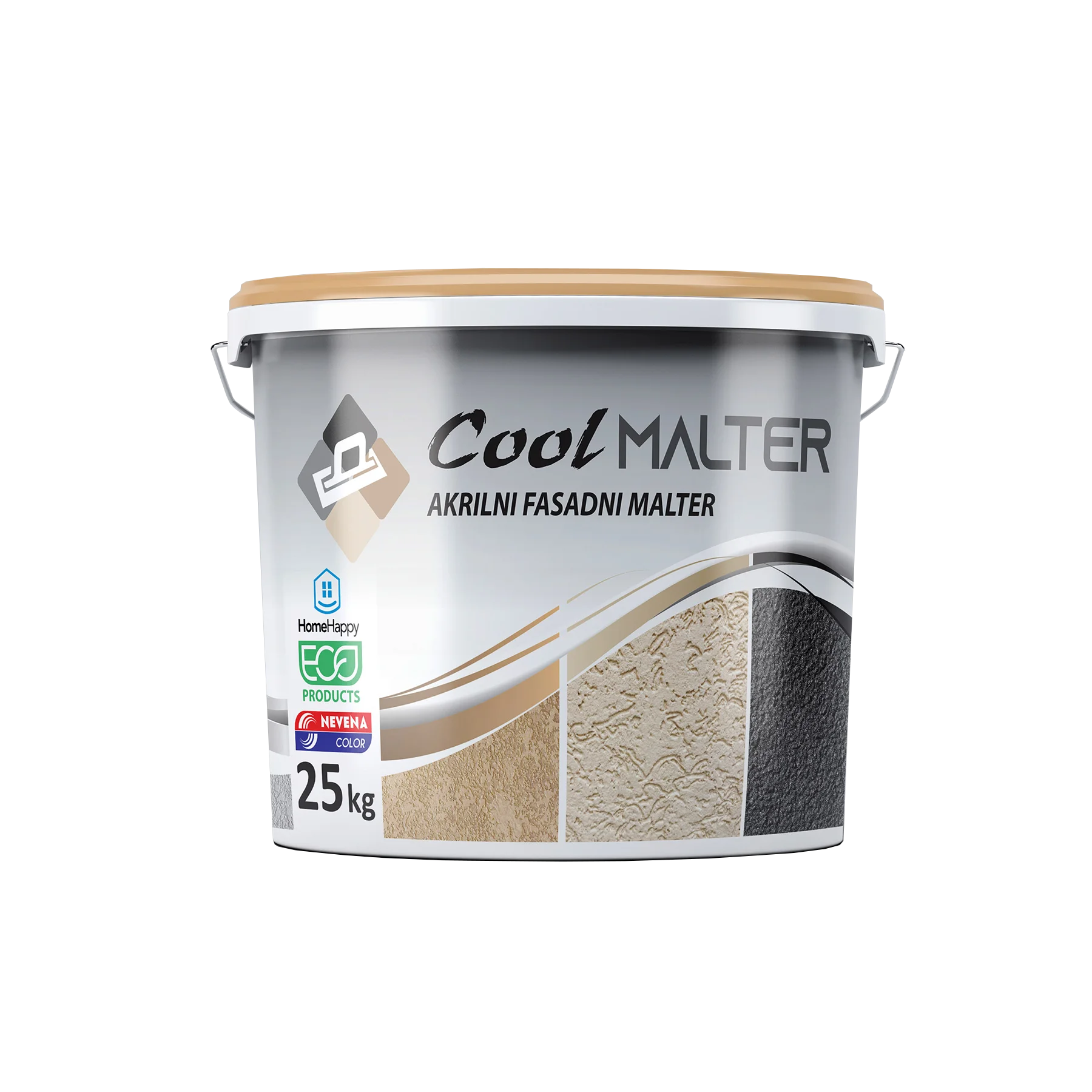 Фасаден малтер 1,5 mm мазен Cool 25kg