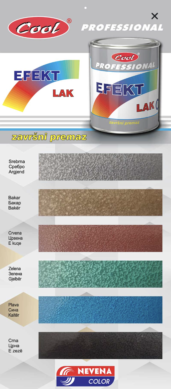 Ефект лак 0,75L Cool Professional - Image 3